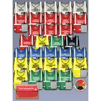 DISASTER MANAGEMENT SYSTEMS Large Clinic Command Kit: Safety Vest ANSI Class Class 1, Assorted (MPN DMS 05450)