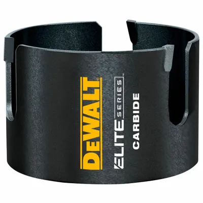 DEWALT Hole Saw: 4 5/8 in Saw Dia., 2 7/16 in Max. Cutting Dp, 5/8"-18 Thread Size - Wood-Cutting Hole Cutters without Arbor