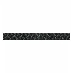 Static kernmantle rope with 7 mm diameter and 275 lb working load limit. Nylon construction provides low stretch for controlled handling. Suitable for securing loads, rigging, and general lifting tasks.