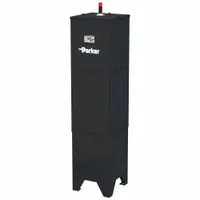 PARKER Reservoir Isolator: 20 gal Nominal Capacity, SAE #16 Port Size, 12.9 in Overall Wd, Steel (MPN KVE020M50A1)