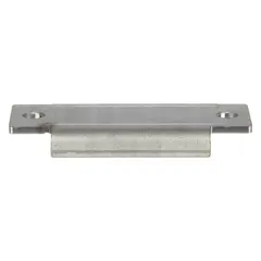 Encased 2-pole block ceramic magnet with a maximum pull force of 12.5 lbf. Dimensions: 3 1/4 in length, 1 3/8 in width, 0.375 in thickness. Suitable for holding, lifting, or positioning ferrous parts in light-duty fixturing, assembly, and material handling applications.
