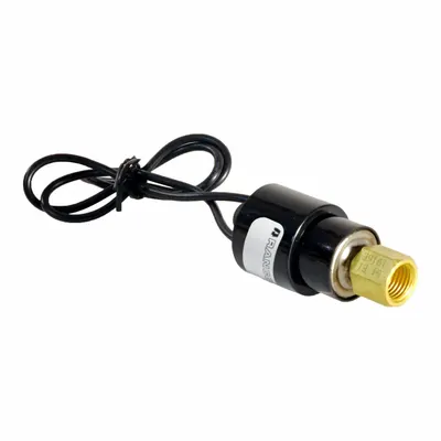 RANCO Pressure Switch: High Limit, Manual Reset, 0 psi to 735 psi, 375 psi, Open on Rise - Single-Pressure Controls