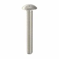 Tamper Resistant Screw: #8-32 Thread Size, 1 1/4 in Lg, Stainless Steel, Plain, Truss, 10 PK (MPN 6000860)