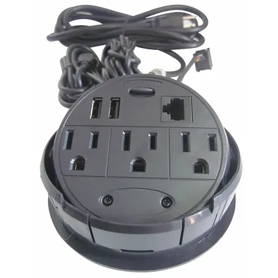OEM APPROVED VENDOR Recessed Mount Furniture Power Strip - Furniture Power Strips