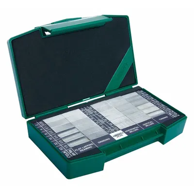 INSIZE Surface Roughness Specimen Set: Surface Roughness Specimen Set - Surface Roughness Tester Reference Specimen Sets