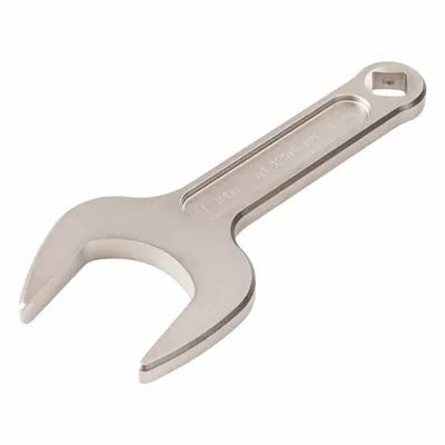 TEKTON Open End Wrench: Chromium Molybdenum Steel, Satin, 1 3/4 in Head Size - SAE, Single End, Open End Service Wrenches