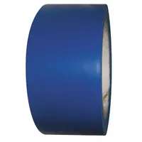 Floor Marking Tape: Gen Purpose, Solid, Blue, 2 in x 108 ft, 5 mil Tape Thick, Approved Vendor (MPN 6FXW2)