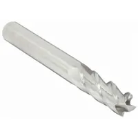 CLEVELAND Square End Mill: Carbide, 4 Flute, 7/16" Mill Dia, 5/8" LOC, 2-1/2" OAL (MPN C61886)