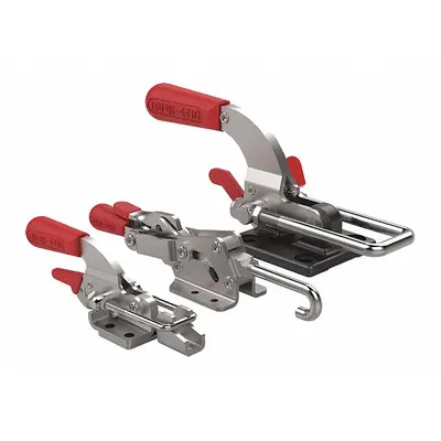 DE-STA-CO Locking Latch Clamp: Horizontal, Includes Locking Handle - Horizontal U-Latch Toggle Clamps