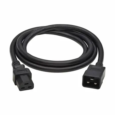 EATON TRIPP LITE P035-006 Power Cord, 6 ft, C20 to Non-NEMA, 3/12 SJT PVC - Electronic Equipment Power Cords