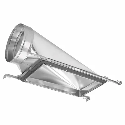 SPEEDI-BOOT Vent Boot Hanger: End Boot Boot, 8 in Dia. 8 in H x 12 in W Collar Size - Vent Boots