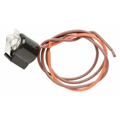 This WHIRLPOOL defrost thermostat is designed for commercial refrigeration systems. It opens its switch at 42°F to control defrost cycles and prevent frost buildup on evaporator coils. Compatible with Admiral brand and series equipment. Manufacturer part number WP67003426.