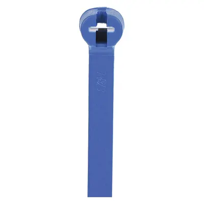 TY-RAP Cable Tie: 14 in Nominal Lg, 3 1/2 in Nominal Max. Bundle Dia., 0.27 in Wd - Metal-Detectable Cable Ties