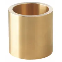 BUNTING BEARINGS Sleeve Bearing: Bronze, 1 3/4 in Bore, 2 1/4 in OD, 1 3/4 in Lg, -40°F to 400°F (MPN EBCB283614)