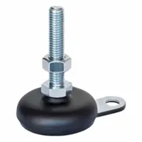 JW WINCO Male-End Leveling Mount: Swiveling Stud, 3/8"-16 Thread Size, 2.36 in, 2,248 lbf Capacity (MPN 32-60-3/8X16-75-A5-SK)