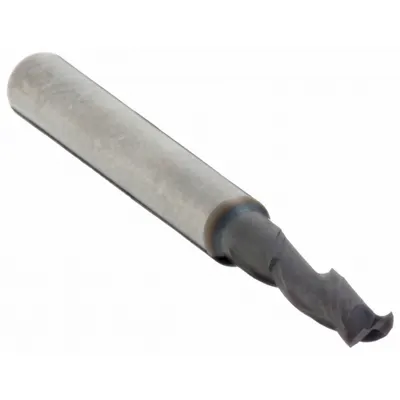 OSG Square End Mill: Carbide, TiAlN Coated, 2 Flute, 1/32" Mill Dia, 1/8" LOC - General Purpose Carbide Square End Mills