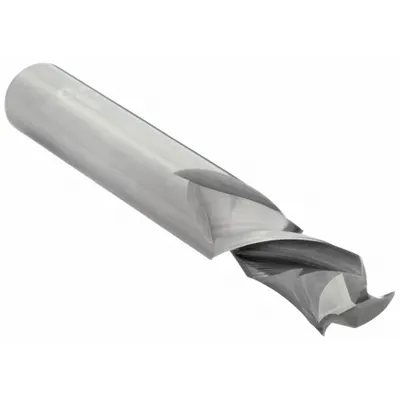 ONSRUD Solid Router Bit: Compression Spiral, 2 Flute, 3/8" Cut Dia - Compression Spiral-Flute Router Bits for Wood & Plywood