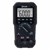 FLIR Digital Multimeter: TRMS, CAT III 600V/CAT IV 300V, 600 V Max AC Volt Measurement, IP40 (MPN DM66)