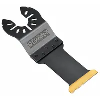 DEWALT Oscillating Tool Blade: 1 1/4 in Blade Wd, 3 3/4 in Overall Lg, Plunge Cutting, Steel, Metal (MPN DWA4209)