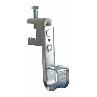 NVENT CADDY J-Hook Clamp: Clamp-On with Locking Latch, 3/4 in Max. Bundle Dia. - Beam Mount J-Hooks