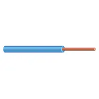 SOUTHWIRE Underground Feeder Cable: UF-B, 14 AWG, 1 Conductors, Blue, 500 ft Overall Lg, 600 V Volt (MPN 545010506)