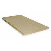 APPROVED VENDOR Shelf: 36 in Overall Wd, 12 in Overall Dp, 22 ga, Tan, 400 lb Shelf Capacity, 3 PK (MPN S12-3TN)