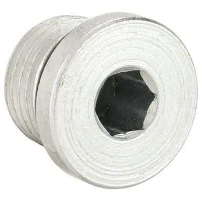 AEROQUIP Hydraulic Hose Plug: Carbon Steel, 3/8 in Fitting Size - Hydraulic Hose Plugs