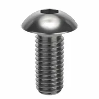 Socket Head Cap Screw: M5x0.80 Thread Size, 12 mm Lg, Button, NL-19, Stainless Steel, 18-8, 100 PK (MPN FBMBHSCAPS512P100)