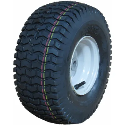 HI-RUN 15X6.00-6 Riding Mower Tire, SU12 Tread, 365 lb Capacity - Lawn Mower Tires