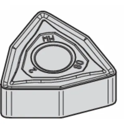 WIDIA Turning Insert: WNMG432MW - Trigon (W) Indexable Turning Inserts