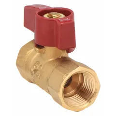 APPROVED VENDOR 110-224C Brass Ball Valve, 3/4 in, FIP x FIP, Straight, Standard Port, Lever Handle