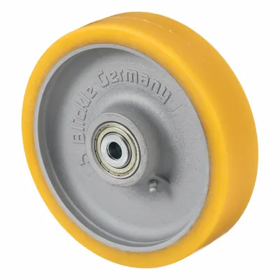 OEM APPROVED VENDOR Polyurethane Tread on Iron Core Wheel - Polyurethane Tread on Iron Core Wheels