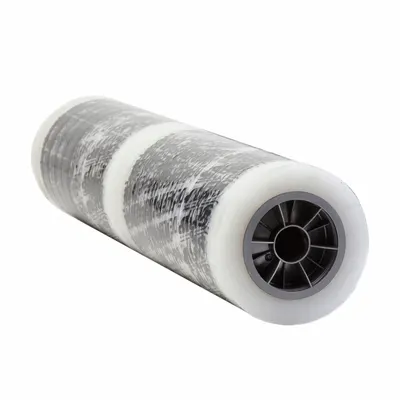 SLIP-N-GRIP Adhesive Floor Mat: Clear, Plastic, 24 in x 21 in, 175 Pack Qty - Floor Covers