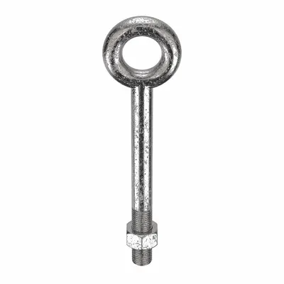KEN FORGING Machinery Eye Bolt: Without Shoulder, 316, Stainless Steel, Plain, 1"-8 Thread Size - Machinery Eye Bolts without Shoulder