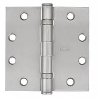 BEST Butt Hinge: Steel, Full Mortise, 1 13/16 in Leaf Wd (MPN FBB179 4 5X4 5 DOOR HINGE 26D STL)