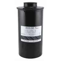 Round engine air filter with 7 1/8 in outside diameter at bottom, constructed from cellulose/paper media. Designed for use in Farr vehicles to capture airborne contaminants. Suitable for industrial and automotive engine air intake systems requiring reliable filtration