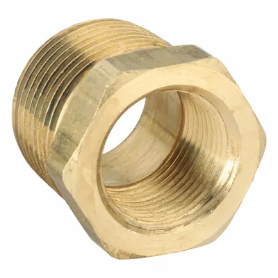 PARKER Metal Pipe Straight: Straight, 3/4 in x 1 in - Threaded High-Pressure Pipe Fittings