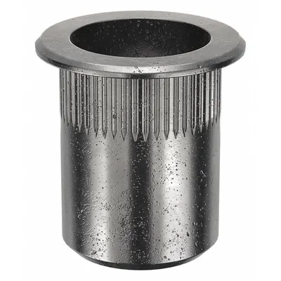 AVK Rivet Nut: M10-1.50 Thread Size, 18.4 mm Overall Lg, 13.5 mm Insert Dia - Twist-Resistant Rivet Nuts