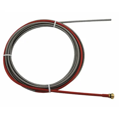 BERNARD L4A-15 Steel Universal Conventional Liner, 1/16 in x 15 ft - Liners for Bernard, Miller & Hobart MIG Guns