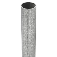 Sign Post: Round Sign Post, Steel, 144 in Sign Post Lg, 2 3/8 in Sign Post Dia, Silver, Galvanized (MPN 054-00037)