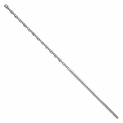 BOSCH Round Hammer Drill: 1/4 in Drill Bit Size, 10 in Max Drilling Dp - Round-Shank Masonry Drill Bits