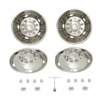 PHOENIX Dual Wheel Simulators: Dual Wheel Simulators, For 19.5 in Wheel Dia, Stainless Steel (MPN NF25)