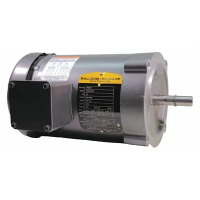 BALDOR General Purpose Motor: C-Face Mount, Totally Enclosed Fan Cooled, 3/4 hp - C-Face 3-Phase General Purpose AC Motors