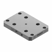 JERGENS Receiver Base: Quick-Loc, Rectangular, Alloy Steel, 160 mm W x 229 mm L x 27 mm H, 6.9 kg Wt (MPN QL2-100216)