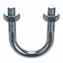 This steel U-bolt is designed for securing 3/8 in pipe, tubing, or conduit to structural supports. It features a 1/4"-20 thread size and a 1 1/4 in inside height. Commonly used in plumbing, HVAC, and industrial piping systems. Supplied in a 10-pack.