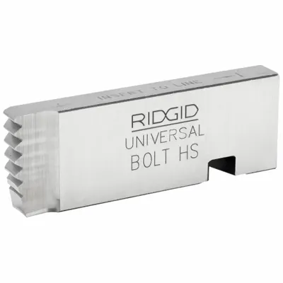 RIDGID Replacement Pipe Die: For Ridgid Machine Universal Heads, 1 1/4 in Pipe - Bolt Dies for Threading Machines