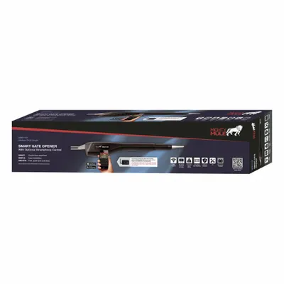MIGHTY MULE Swing Gate Operator Kit: Single Swing, Battery, 12V DC - Swing-Gate Operator Systems