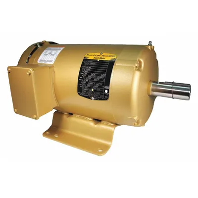 BALDOR General Purpose Motor: Rigid Base Mount, Totally Enclosed Fan Cooled, 3 hp - Rigid Base 3-Phase General Purpose AC Motors
