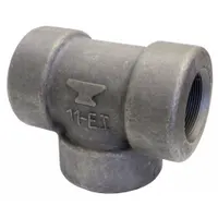ANVIL Metal Pipe Tee: 3 in x 3 in x 3 in, Steel, Class 6000, Tee (Run x Run x Branch) (MPN 0361226202)