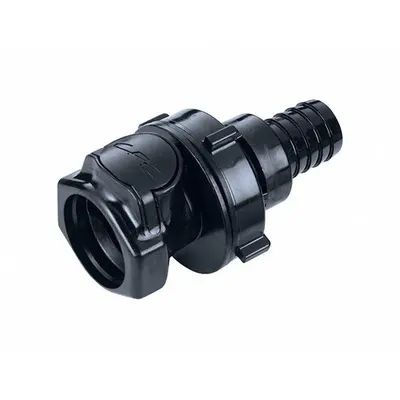 CPC Quick Connection Coupling: Straight, 5/8 in ID Size, Quick-Disconnect Coupler x Barbed - Polysulfone Quick-Disconnect Tube Fittings